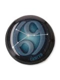 Piastrina per Cellulare Circolare 25 mm Shungite - Costellazione Zodiacale