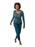 Pigiama Donna in Cotone Biologico "Beta Ocean Shine"