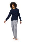 Pigiama Uomo Lota Silver Stripes