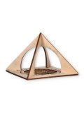 Piramide in Legno Sri Yantra per Cristalli