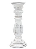 Portacandele Classic Medio in Legno Sbiancato