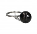 Portachiavi Shungite Sferico mod. 2021 in Inox - Made in Italy