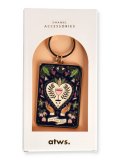 Portachiavi Smaltato Carta dei Tarocchi "Tarot Tipsy Card"
