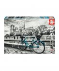 Puzzle 500 Pezzi Bicicletta a Notre Dame