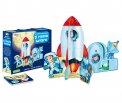 Puzzle Gigante 3D Il Razzo Lunare