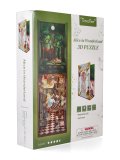 Puzzle in Legno 3D Book Nook - Alice In Wonderland