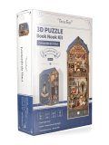 Puzzle in Legno 3D Book Nook Kit - Leonardo Da Vinci