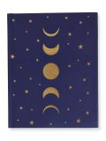 Quaderno Fasi Lunari e Stelle - Blu Scuro — Quaderno