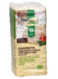 Quadrette di Grano Saraceno, Riso e Quinoa e Semi di Lino Bio