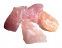 Quarzo Rosa in Pietre Grezze Sacchetto da 1 Kg.