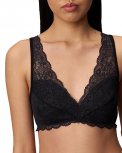 Reggiseno Bralette in Pizzo - Nera
