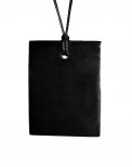 Pendente di Shungite con Cordino - Rettangolo