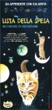 Il Gatto e la Luna - Lista della Spesa con Calamita — Diari e Journaling