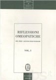 Riflessioni Omeopatiche. Vol. 1  — Libro