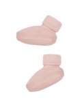 Scarpine per Neonati in Lana Merino e Seta - Light Pink