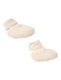Scarpine per Neonati in Tencel - Melange Ecru