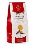 Scorzette di Limone Ricoperte di Cioccolato Fondente