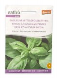 Semi di Erbe Aromatiche Bio - Basilico a Foglia Media