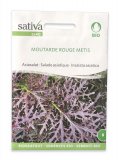 Semi di Insalata Asiatica Bio - Moutarde Rouge Metis