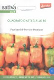 Semi di Peperone Quadrato d'Asti Giallo