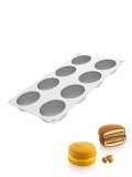 Set 2 Stampi in Silicone per 8 Macaron