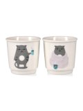 Set 2 Tazzine da Caffè in Ceramica "Soorprendimi"