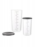 Set Bicchieri Bamix® in Vetro 400ml + 700ml con Coperchio