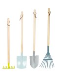Set di 4 Attrezzi da Giardino per Bambini