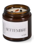 Settembre - Candela Profumata in Cera di Soia