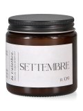 Settembre - Candela Profumata in Cera di Soia