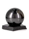 Sfera di Shungite Lucida con Supporto