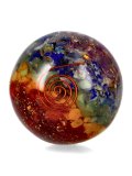 Sfera in Orgonite - 7 Chakra