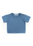 Shirt Jogging Maniche Corte Bimbo - Blu