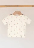 Shirt Manica Corta con Stampa Bimba - Rosehip