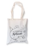 Shopping Bag in Cotone con Ginkgo Biloba