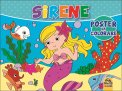 Sirene - Poster da Colorare — Libro