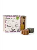 Sjampoe Mini Size - Kit 4 Shampoo Solidi con Burri, Argille ed Erbe Ayurvediche