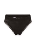 Slip Brasiliana in Pizzo - Nero
