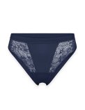 Slip Classico Pizzo Blu