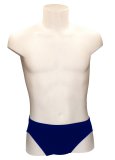 Slip Uomo in Fibra di Bambù e Ricino - Basic Indaco