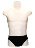 Slip Uomo in Fibra di Bambù e Ricino - Basic Nero