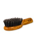 Spazzola in Legno d'Oliva Ovale con Setole di Cinghiale