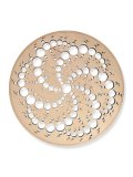 Spirale Galassia in Legno di Betulla - Crop Cricle Milk Hill