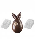 Stampi Termoformati per Uova di Cioccolato - Lucky Bunny
