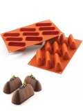 Stampo in Silicone Platinum per 9  Maxi Gianduiotti