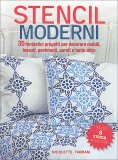 Stencil Moderni + 8 Stencil Riutilizzabili — Libro