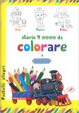 Storie 4 Ruote da Colorare a Belleville — Libro