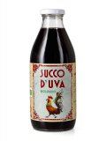 Succo d'Uva Rosso Biologico Biodinamico