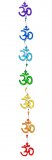 Suncatcher 7 Om Arcobaleno - Acchiappasole