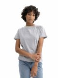 T-Shirt Donna in Cotone Bio Khira - Grigio
